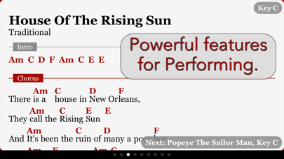 Screenshot #3 pour MySongbook - Lyrics and chords