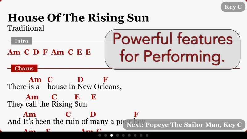 MySongbook - Lyrics and chords screenshot 3 of 4