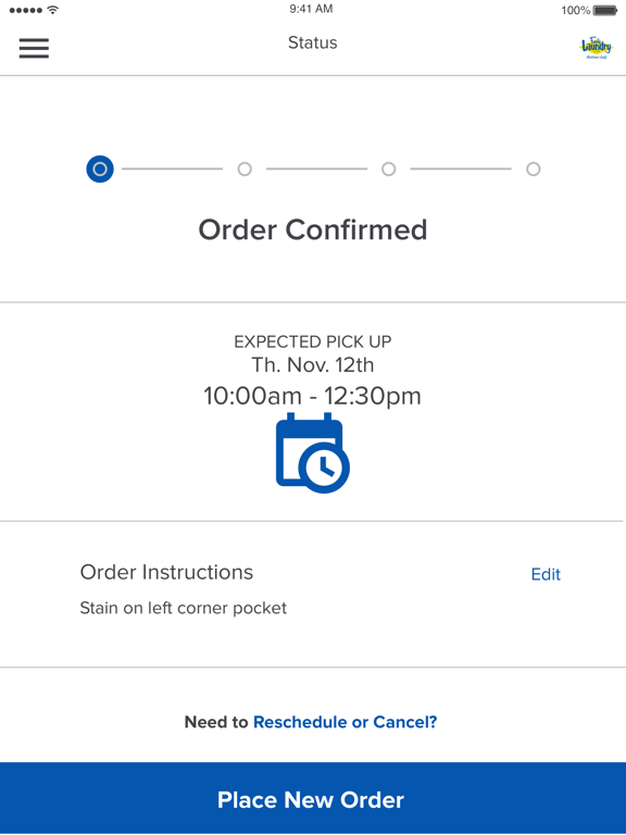 Family Laundry iPad screenshot 2 - Lifestyle app
