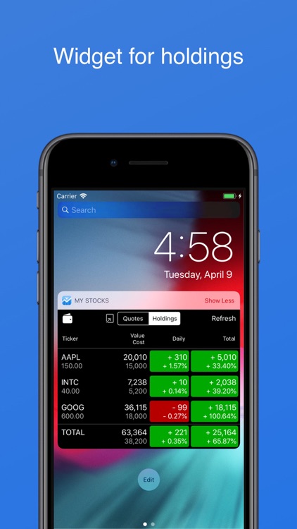 My Stocks Portfolio & Widget screenshot-5