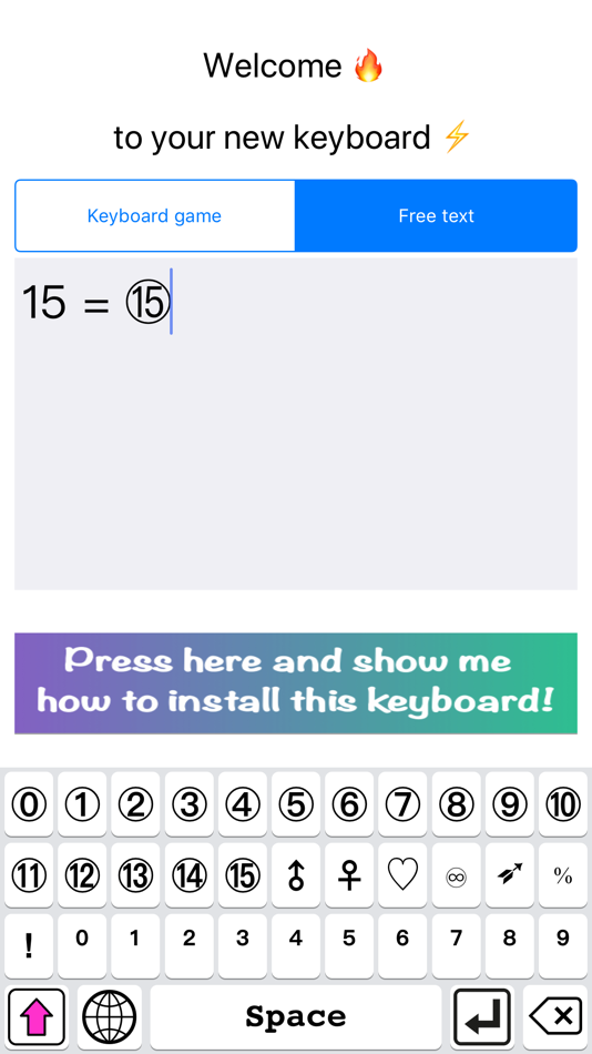#1. Poke keyboard (iOS) 由: Simarim