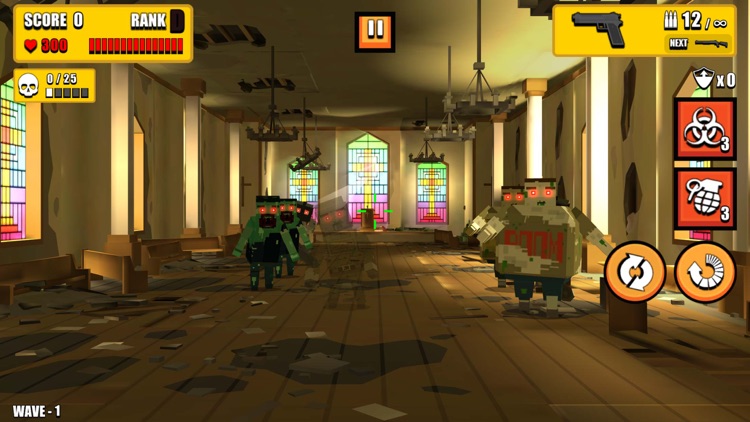 Pixel Zombie Hunter King