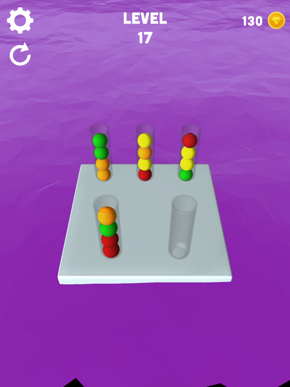 Sort Balls 3D iPad screenshot