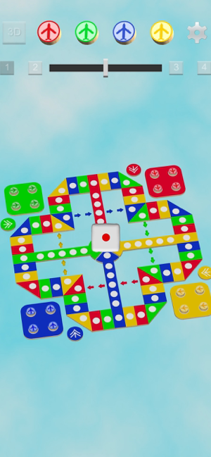 ‎Ludo 3D : Aeroplane Chess Screenshot