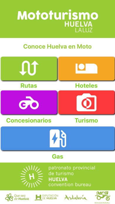 MOTOTURISMO HUELVA LA LUZ Screenshot