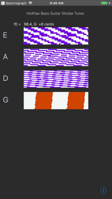 inTuna Bass Strobe Tuner screenshot
