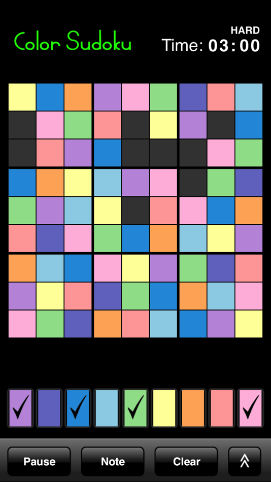 #3. Color Sudoku (iOS) Podle: Mighty Mighty Good Games