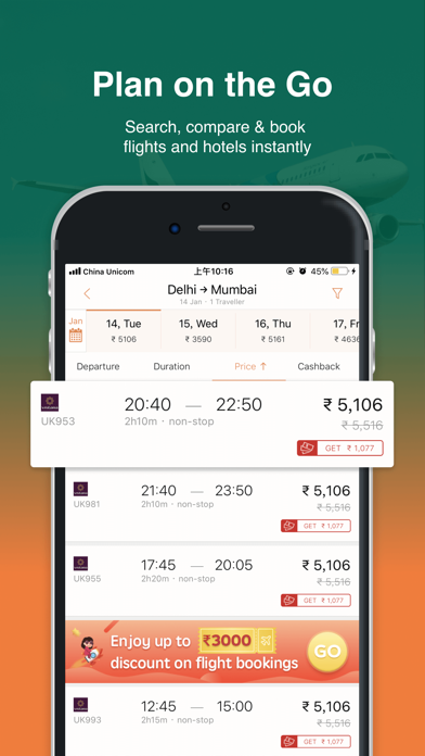 HappyEasyGo – Flights&Hotels screenshot 3