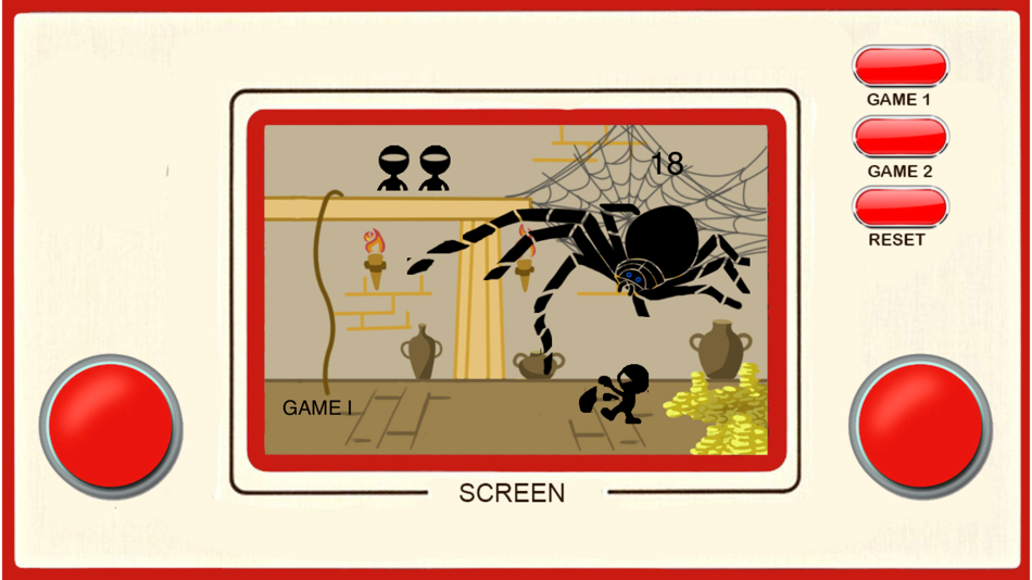 Electronic retro game - Spider - 1.0 - (iOS)