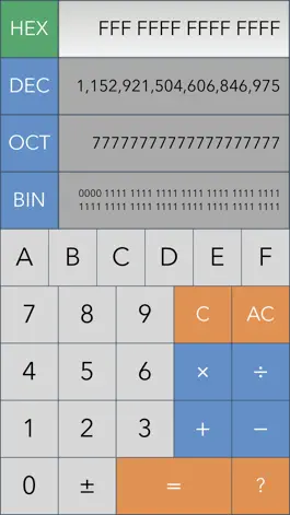 Game screenshot Developer Calc Hex Dec Oct Bin apk