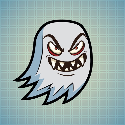 Sticker Me White Ghost icon