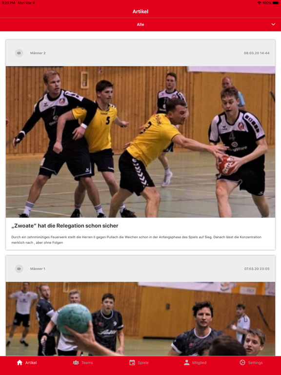 Screenshot #4 pour SCUG Handball
