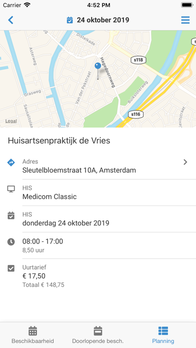 HuisartsenHulp Screenshot