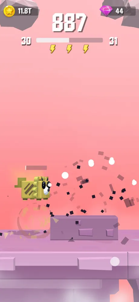 Square Rush 3D - Perfect Cross