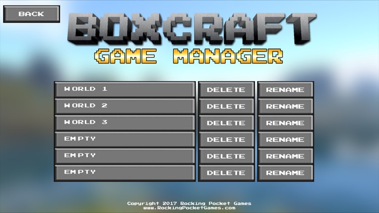 Boxcraft : Sandbox Mode