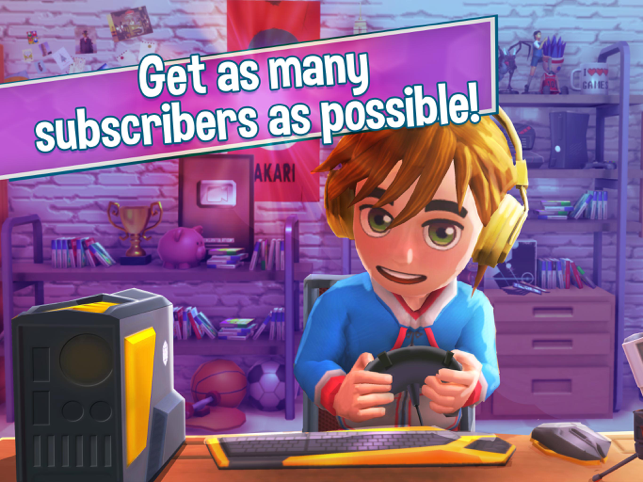 Youtubers Life: ภาพหน้าจอช่องเกม