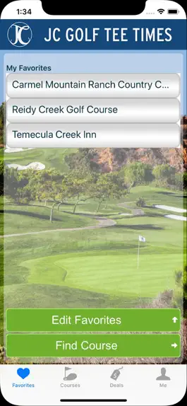 Game screenshot JC Golf Tee Times mod apk