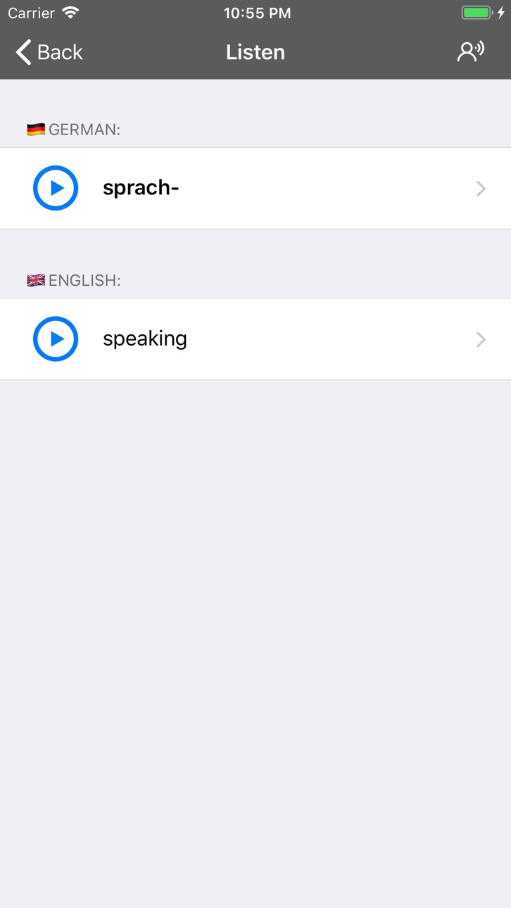 iPhone screenshot