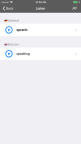German Dictionary - offline screenshot