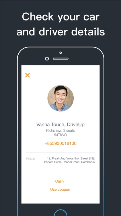 DriveUp taxi: Cambodia & Laos screenshot-3