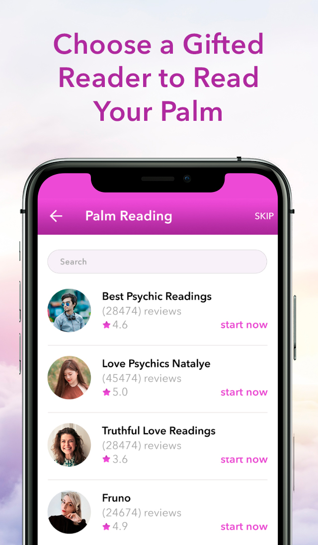 Palm Reader Live Readings