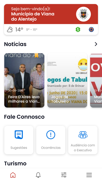 Município de Viana do Alentejo Screenshot 1 - AppWisp.com Município de Viana do Alentejo Screenshot 1 - AppWisp.com