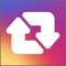 Hands down, the best app to repost photos and videos from Instagram