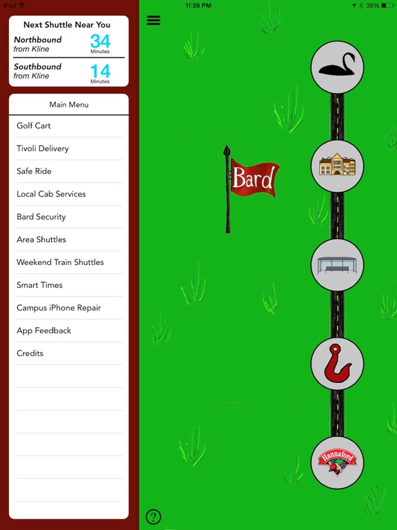 Bard Transport iPad screenshot 5 - Utilities app