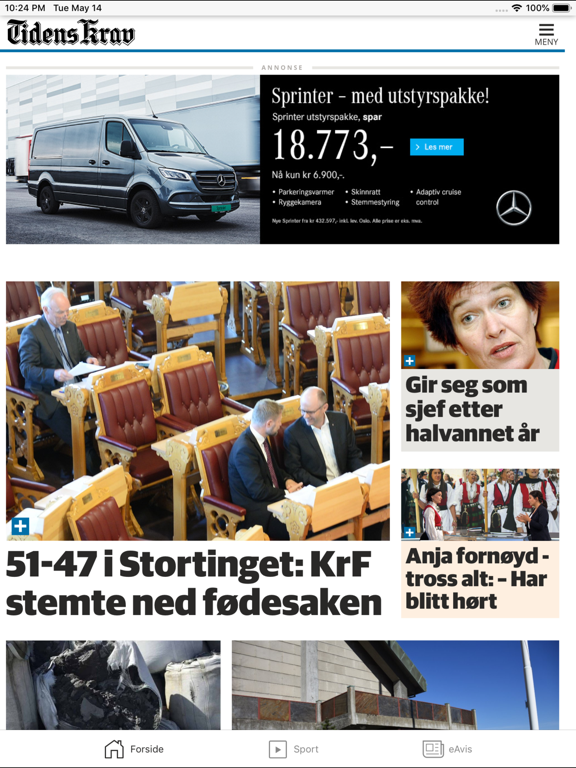Screenshot #6 pour Tidens Krav Nyheter