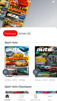 sport auto magazine iPhone Captures Décran 1