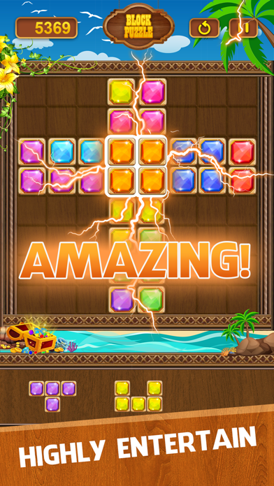 Screenshot #2 pour Block Puzzle: Treasure Hunting