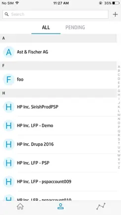 HP PrintOS Service Center iPhone image 3