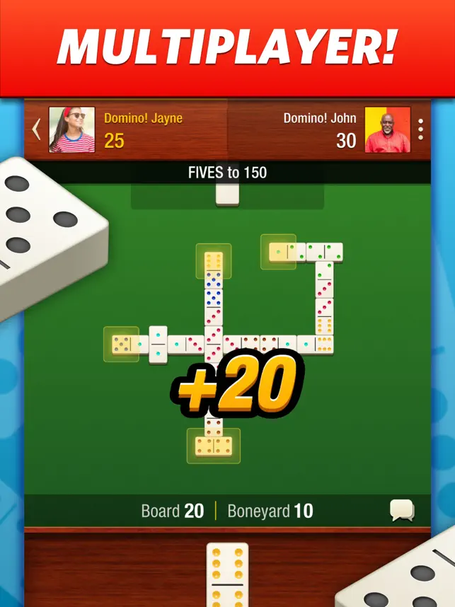Captura 1 Domino! - Multiplayer Dominoes iphone