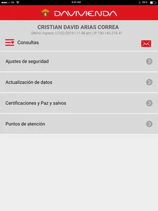 Screenshot 7 Davivienda Móvil iphone