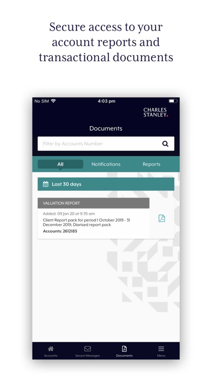 Charles Stanley My Accounts