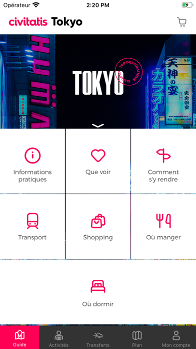 Screenshot #2 pour Guide de Tokyo de Civitatis