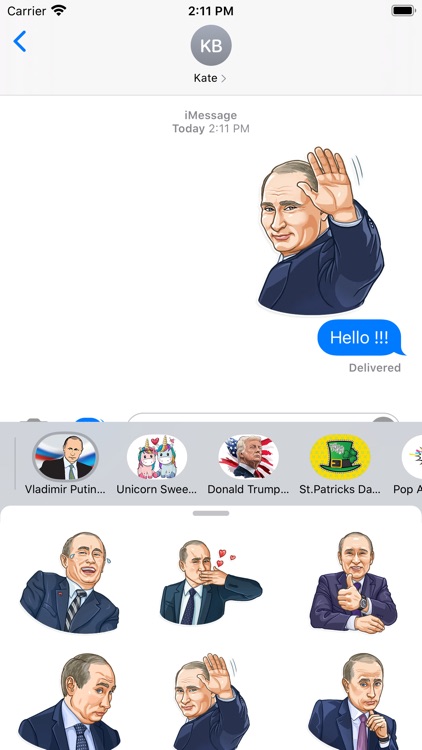 Vladimir Putin Stickers