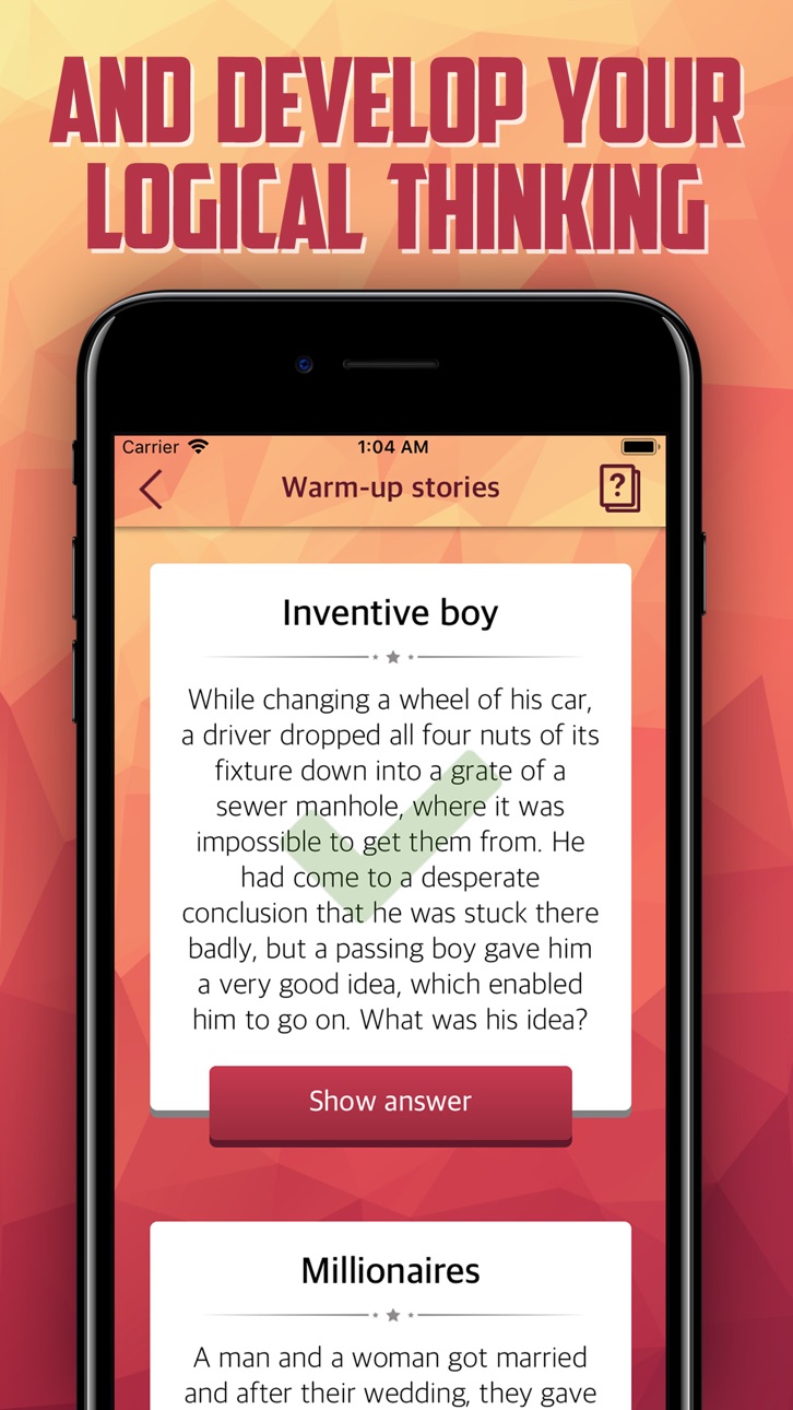 iPhone screenshot