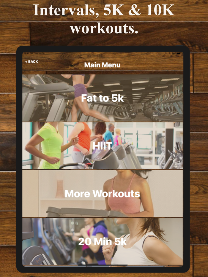 Treadmill Trainer Workouts