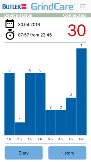 GrindCare® app screenshot 1