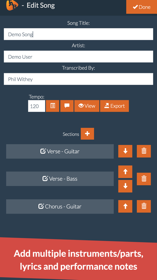#2. Guitar Notepad - Tab Editor (iOS) 由: Codefad