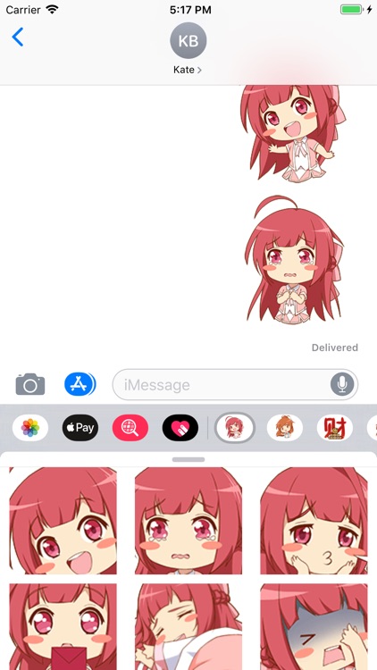 EmojiSweetGirl2 Stickers