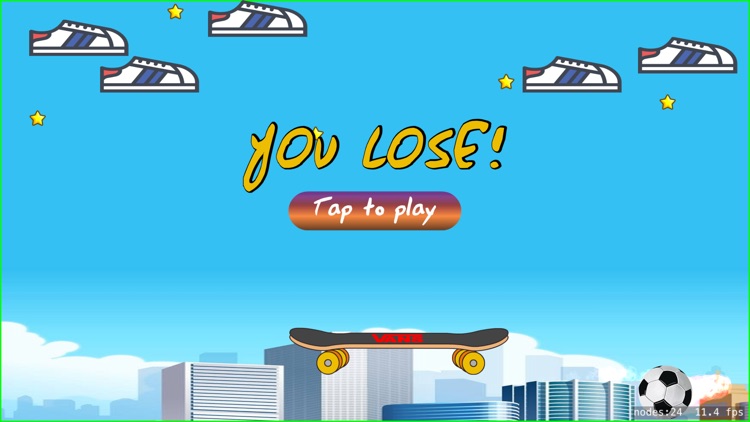 Skateboard Soccer Bounce