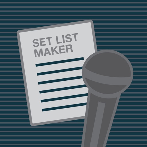 Set List Maker iOS App