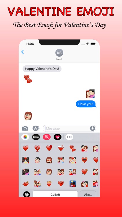 Valentines Day Emojis - Love