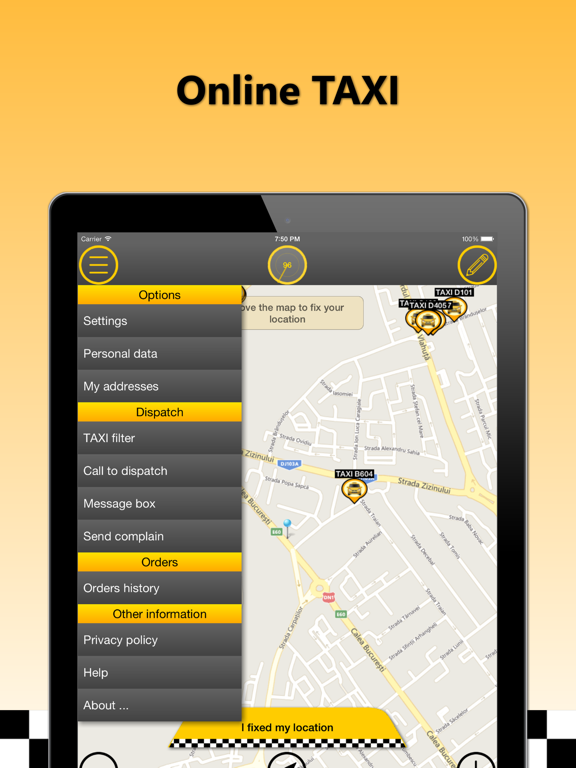 Screenshot #4 pour Online TAXI EURO Ploiesti