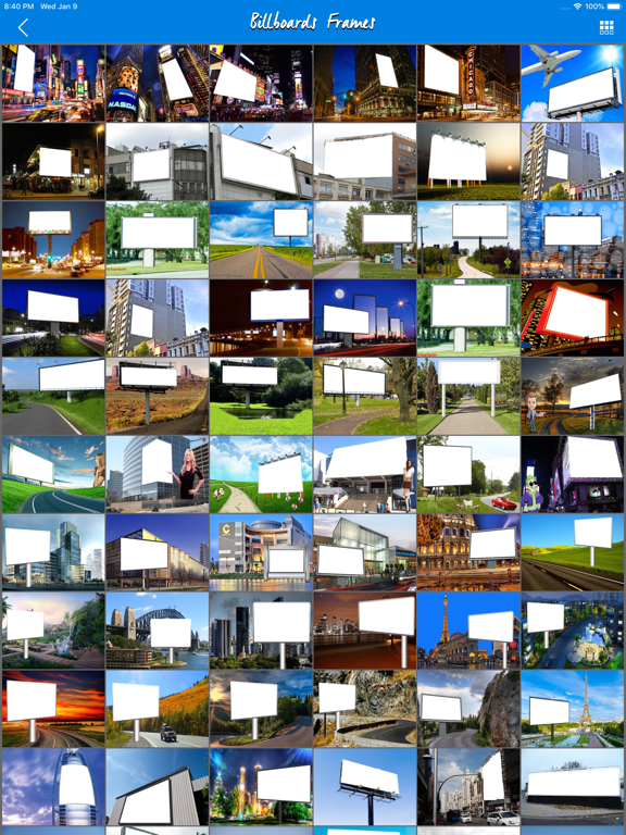 Screenshot #4 pour Billboard Photo Frames Effects