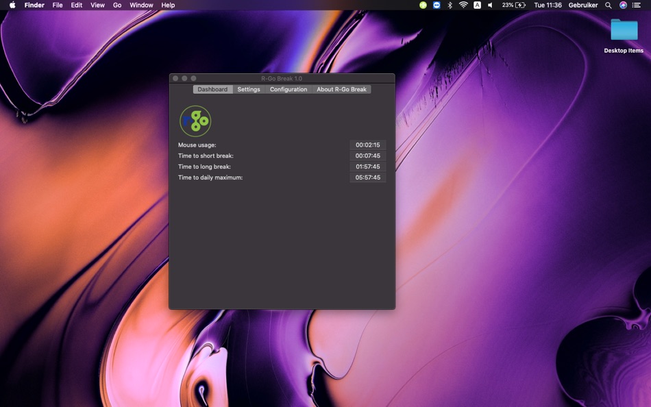 #1. R-Go Break (macOS) 由: R-Go Tools