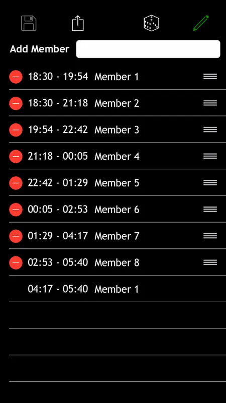 Picket List screenshot 2 of 3