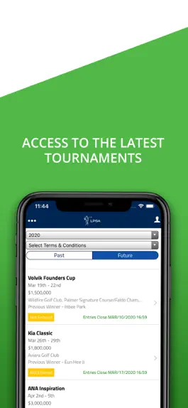 Game screenshot LPGA Portal apk